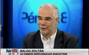 Balog: Az rdekeket nem kiszolglni, hanem egyeztetni akarom + vide